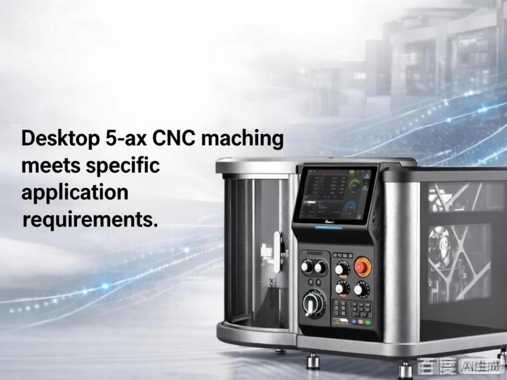 What are the application industries for the desktop 5-axis CNC machining center Xmachine?